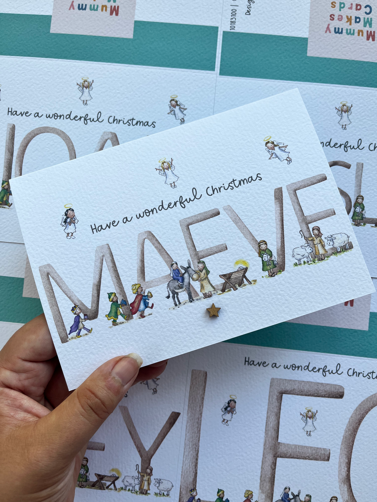 Christmas Story Traditional Personalised Card