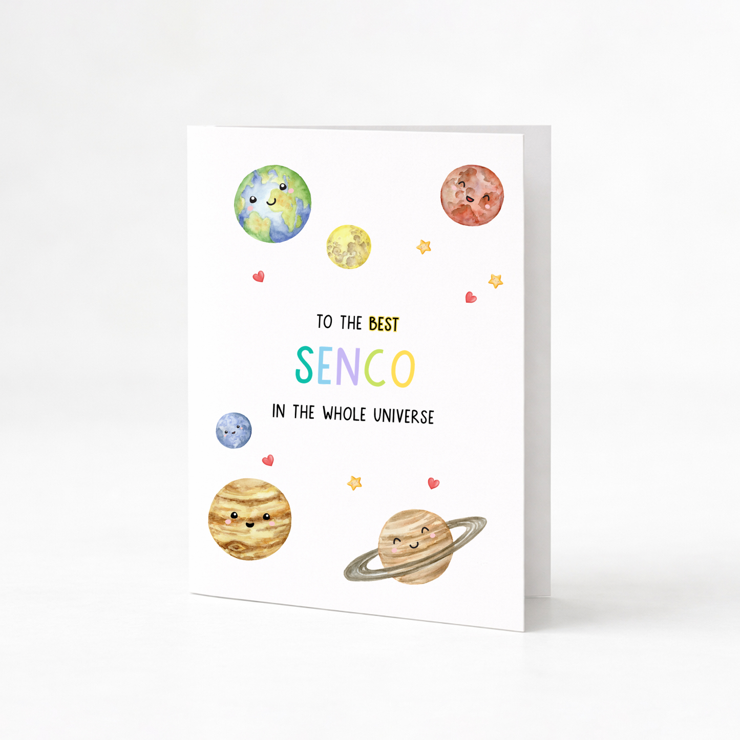 The Best SENCO In the Universe Card