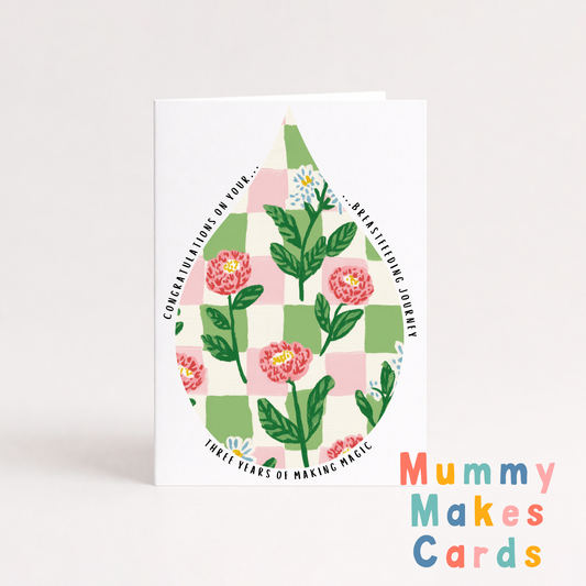 Breastfeeding Support Card - Three Years
