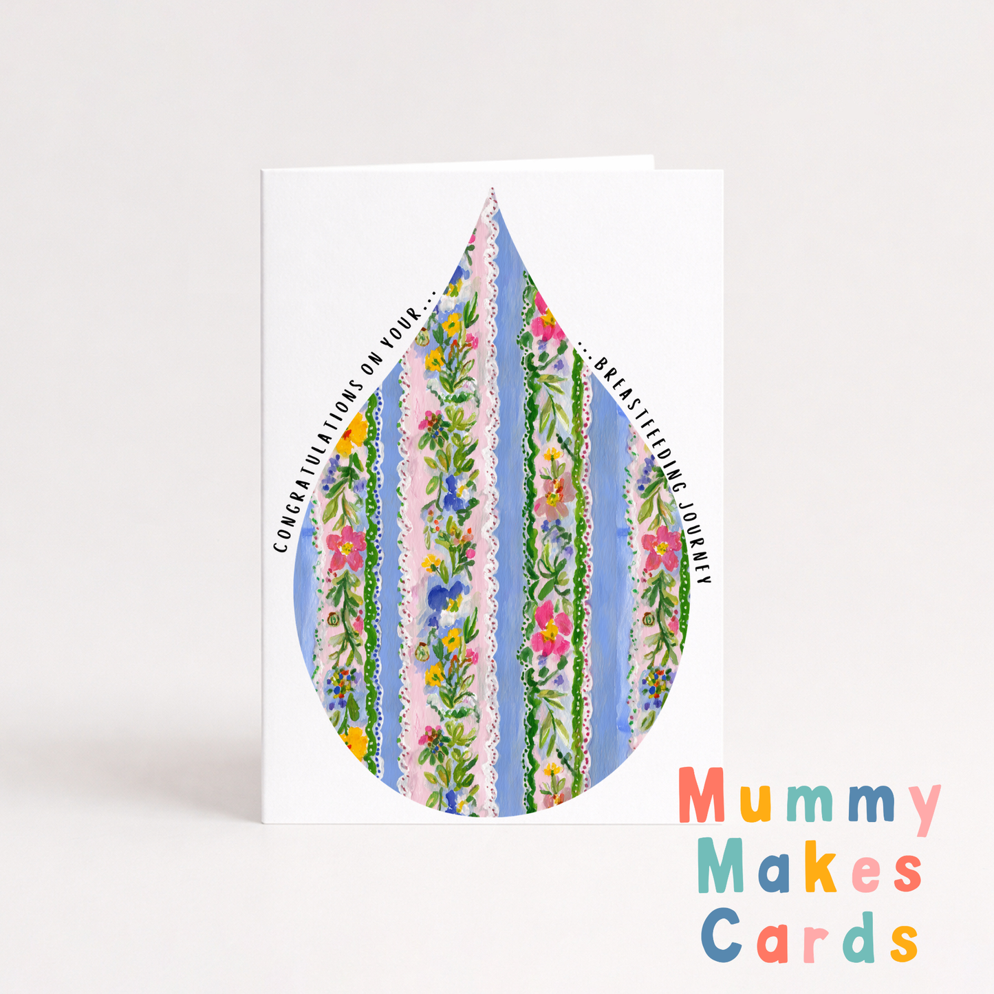 Breastfeeding Support Card - Congratulations on your Breastfeeding Journey