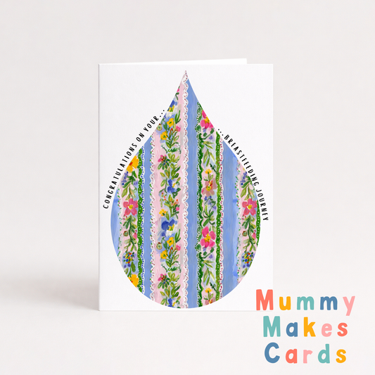 Breastfeeding Support Card - Congratulations on your Breastfeeding Journey