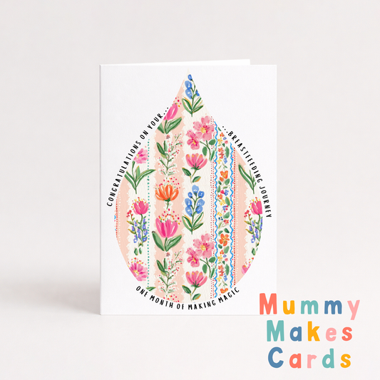 Breastfeeding Support Card - One Month