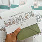 New Baby Watercolour Animal Card - Fully Personalised