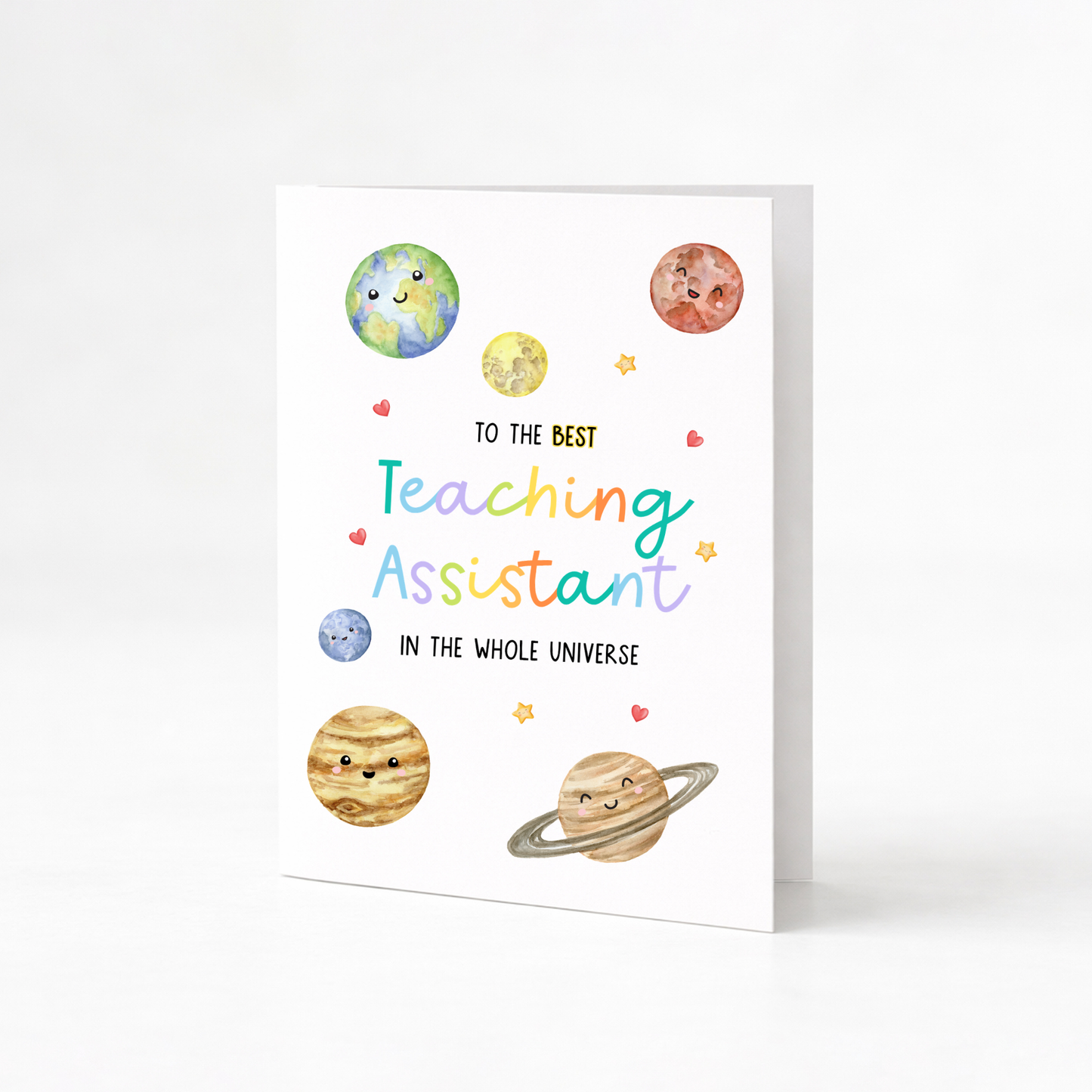 The Best Teaching Assistant In the Universe Card